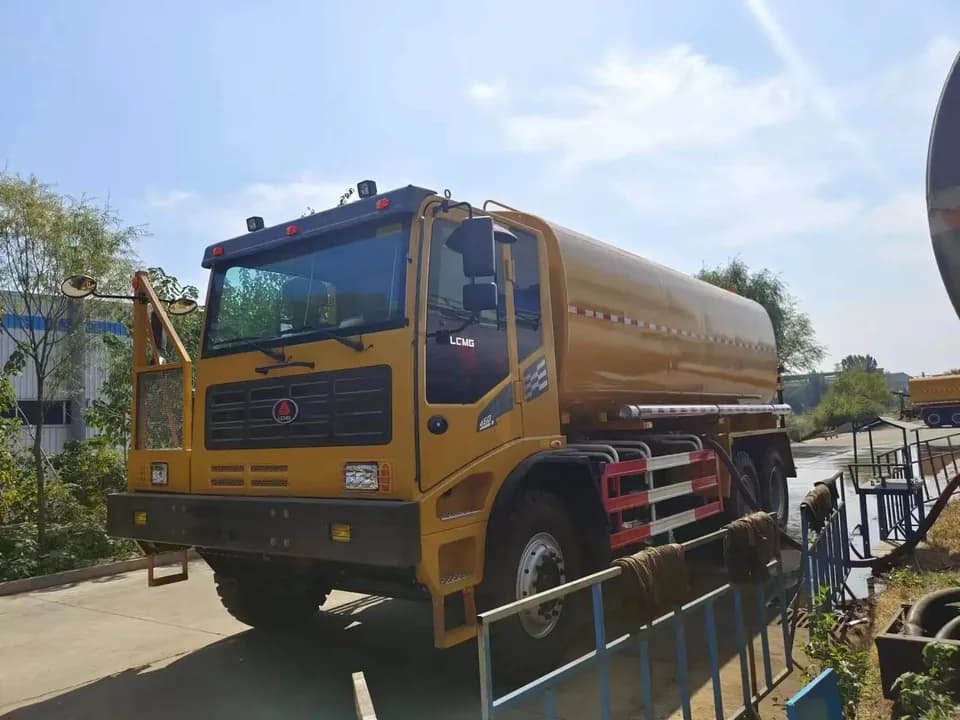 Representative mining water and support truck